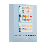 Ensemble de pinceaux aquarelle