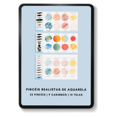 Conjunto de Pincéis de Aquarela Loomy