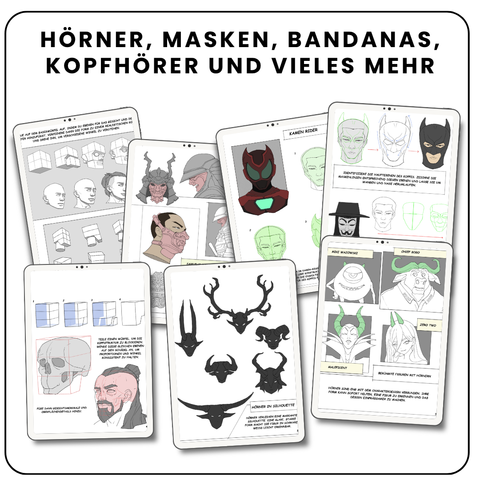 KOPFZEICHNUNG LEICHT GEMACHT BAND 2: CHARAKTERDESIGN UND STILISIERUNG