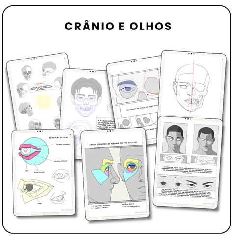 Desenho de Cabeças Simplificado