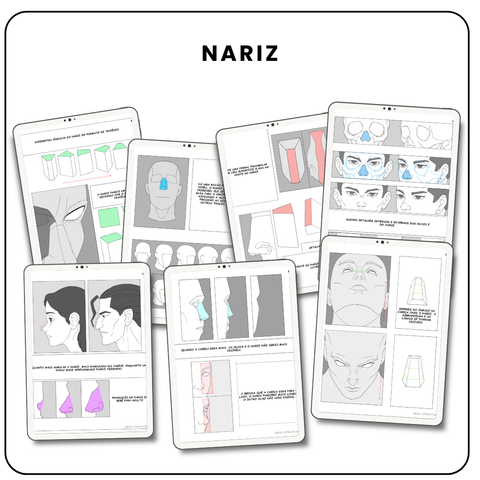 Desenho de Cabeças Simplificado