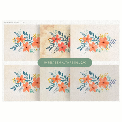 Conjunto de Pincéis de Aquarela Loomy